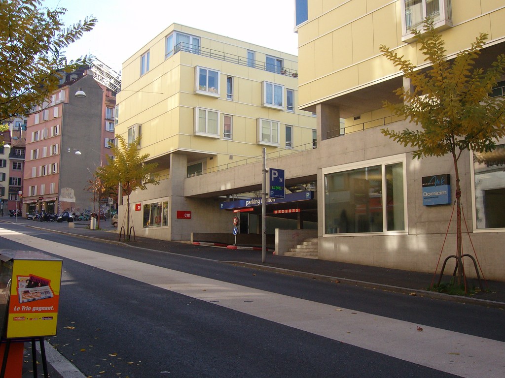 integrer un parking souterrain dans un tissu urbain&nbsp;compacte