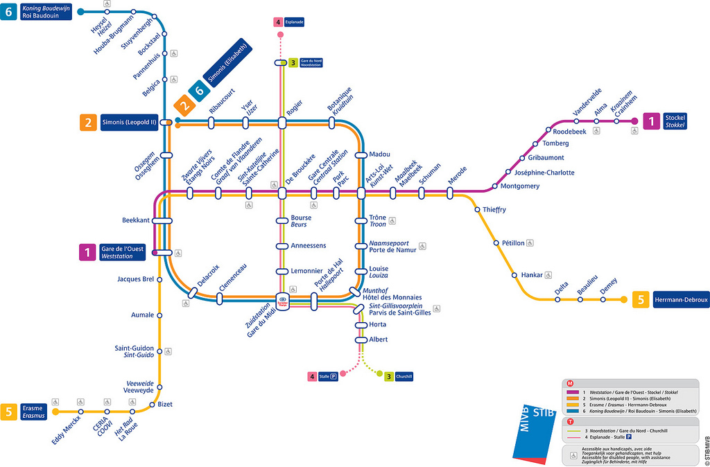 Nouveau Métro à Bruxelles