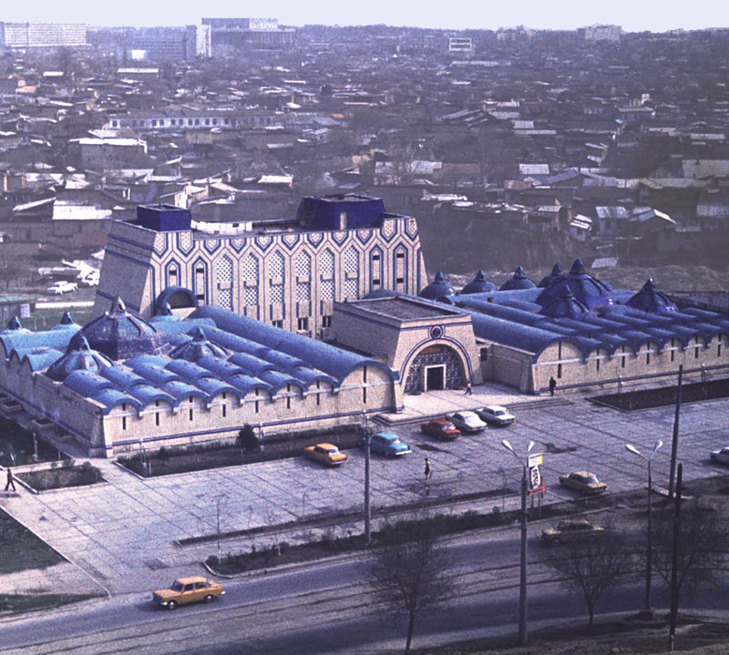 Construction du hammam de Tachkent (architecte: Andrey&nbsp;Kosinsky)